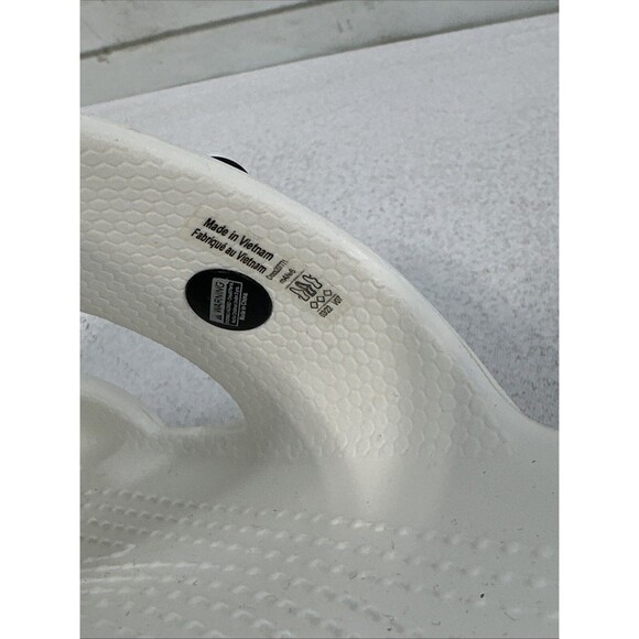 Crocs Classic Solarized Slide Sandals 207771-102 Two Strap Blue White M4 W6 main image 8